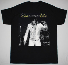 A Tribute to Elvis Presley- That's the Way It Is Black All Size  Shirt FA1270