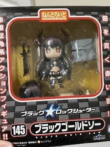 NEU Back Rock Shooter Nendoroid 145 - schwarz goldene Säge - Good Smile Co - US-VERKÄUFER - Bild 1 von 5