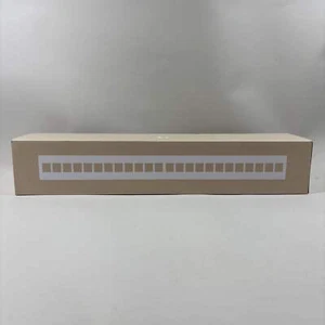 New Ubiquiti Rack Mount Blank Patch Panel Blank Keystone Patch - Photo 1/5