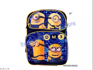 Mochila escolar azul Despicable Me 3-Minions-DM3- niños 16"-8182 - Imagen 1 de 2