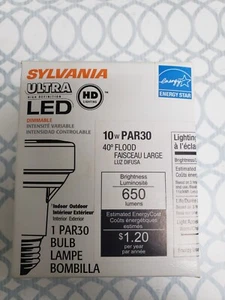 SYLVANIA ULTRA LED 10W PAR30 Dimmable LED10PAR30/PRO/930/FL40/P3 - Picture 1 of 3