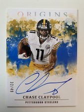 Chase Claypool, Pittsburgh Steelers, NFL, Car, Autograph on Card, RC, 32/49