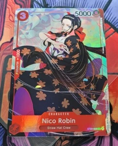Tarjeta limitada de una pieza Nico Robin ST01-008 colección de regalo promoción arte alternativo - Imagen 1 de 2