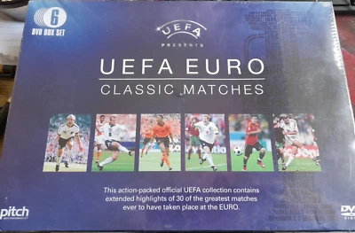 Official  UEFA Euro Classic Matches 30 greatest matches taken place at EURO 6dvd - Image 1 of 2