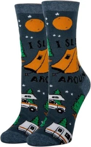 ooohyeah Women‚Äôs Funny Saying Crazy Crew Socks, Cool Novelty Comfort - Picture 1 of 1
