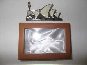 Vintage Metallic Business Cards/Napkins Holder in Gift Box,Australian-Ideal GIFT - Picture 1 of 5