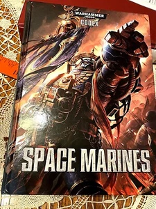 Space Marines Warhammer 40,000 Codex, R.Cruddace: History, Rules,Weaponry,2012HC - Picture 1 of 8