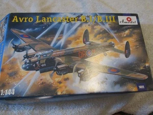 Avro Lancaster B.I/B.III 1941 Año 1/144 Escala Plástico Modelo Kit Amodel 1411 - Imagen 1 de 3