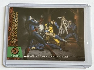 Wolverine vs Hellfire Club 144 Marvel Comics/Fleer Ultra X Men 1994 casi nuevo - 7,0 + - Imagen 1 de 13