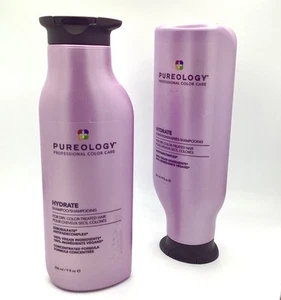 Pureology Hydrate Shampoo and Conditioner Duo Set 9oz VEGAN BRAND NEW AUTHENTIC - Picture 1 of 5