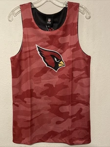 NFL Team Apparel Arizona Cardinals Reversible Red/Black Mesh Tank Top Adult XS - Bild 1 von 11