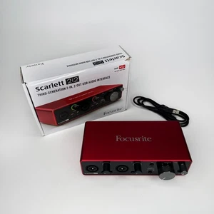 Focusrite Scarlett 2i2 3rd Gen USB Audio Interface Pre-owned - Picture 1 of 4
