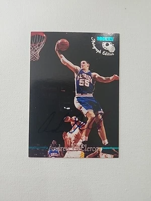 1995 Classic Rookies Andrew DeClercq #32 Autograph Edition (RC) - Image 1 of 2