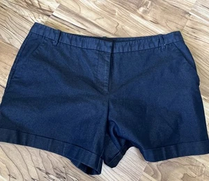 Pantalones Cortos Attention Mujer Talla 14 Azul Ajuste Contemporáneo Frente Plano Informal - Imagen 1 de 6