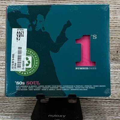 80s Soul Number 1's [2007 CD EcoPak] Various Artists New Sealed Eighties Music Foto 1 de 4