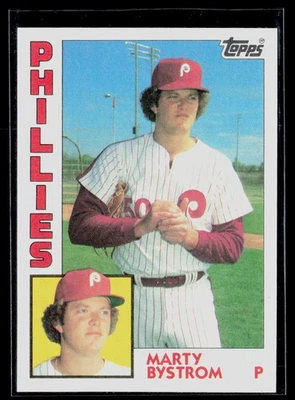 Marty Bystrom 1984 Topps #511 Philadelphia Phillies - Image 1 of 2