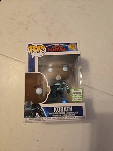 Funko Pop Marvel Captain Marvel KORATH #437 Spring Convention 2019 Damaged Box - Picture 1 of 11
