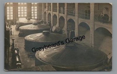 RPPC Holtwood Dam Interior HOLTWOOD PA Lancaster County Real Photo Postcard - Image 1 of 2