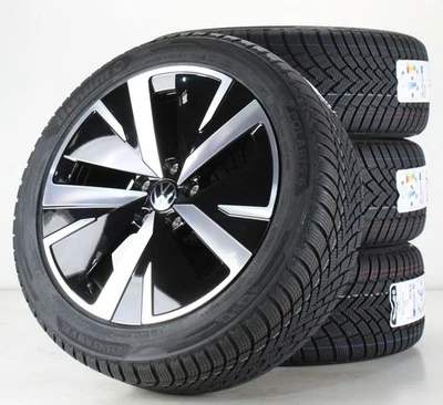 VW Passat B9 Winterräder Barum 18 Zoll Alufelgen Catania Felgen 3J0601025D - Bild 1 von 4