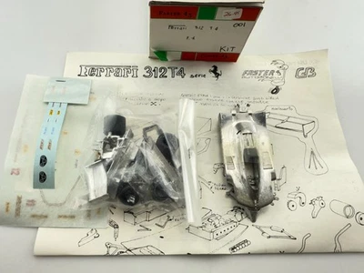 Kit modelo 1/43 FASTER 43 FERRARI 312 T4 F1 INDY COCHE DE CARRERAS DE COLECCIÓN SIN USAR, EN CAJA Foto 1 de 3