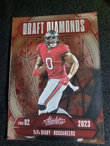 2025 Panini Absolute - Draft Diamonds YaYa Diaby #DD-YDY - Bild 1 von 2