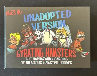 Gyrating Hamsters Unadopted Version Game Mature Adult Humor Cards Complete - Image 1 of 4