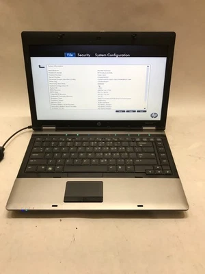 HP ProBook 6455b 14" AMD Turion 4GB RAM NO HDD/OS For Parts BAD BATT LATCH! - DW - Image 1 of 4