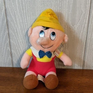 VTG Disney Pinocchio Walt Disney Animated Film Plush 80s/90s NWT - Picture 1 of 5