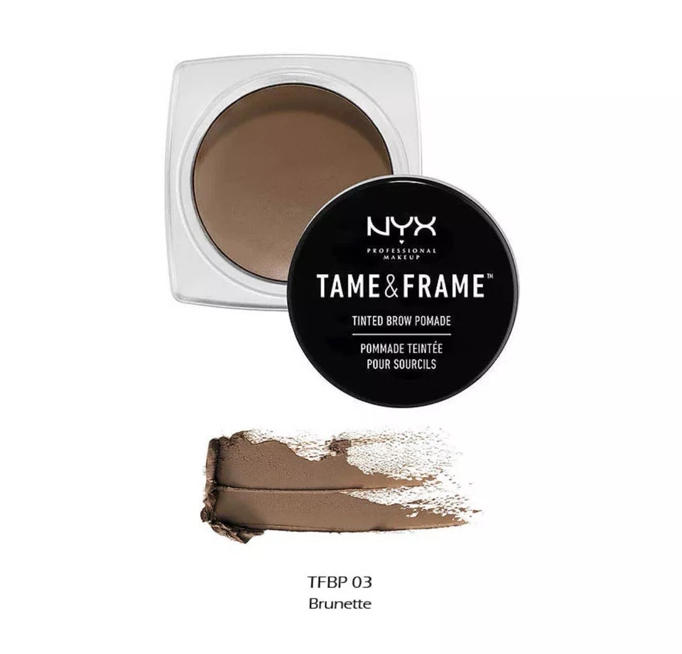 1 NYX Tame & Frame Brow Pomade - Eyebrow Brunette - Image 1 of 2