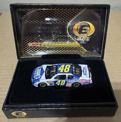 2002 Jimmie Johnson Rookie Lowes Power of Pride 1:64 scale ELITE car - Image 1 of 4