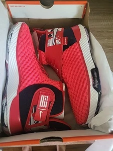 Nike Air Zoom Flyease Men's Basketball Shoes University Red White Navy US 10 - Picture 1 of 14