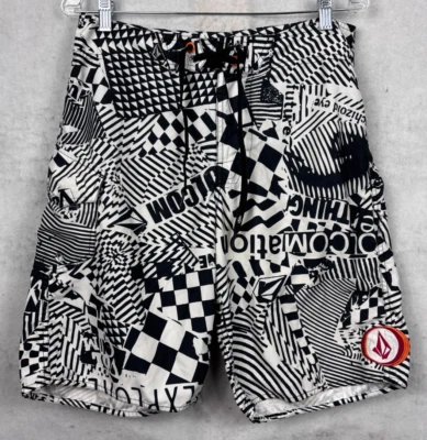 Volcom Maguro Boardshorts Men’s Size 30 Surf Swim Trunks Stretch Trippy Shorts - Image 1 of 4