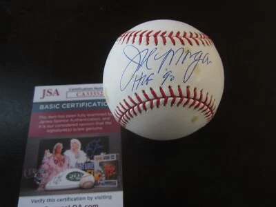 Joe Morgan Autograph Signed Baseball Ball JSA (B24) Cincinnati Reds HOF 90 - Image 1 of 4