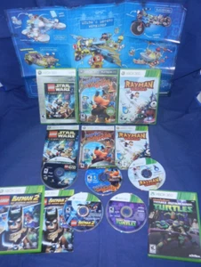 Xbox 360; Banjo-Kazooie Nuts & Bolts, Lego Star Wars & Batman 2, TMNT, Rayman Orig - Bild 1 von 6