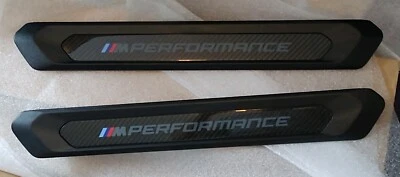 BMW OEM G01 F97 X3 2018+ G02 F98 X4 2019+ fibra de carbono M rendimiento alféizares de puerta Foto 1 de 3