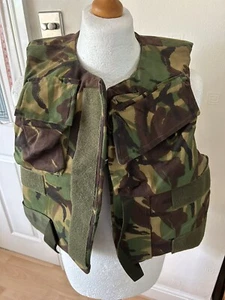 British Army Combat Body Armour Cover IS 180/104 Temperate Woodland DPM - Picture 1 of 5