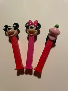 Mickey, Mini Mouse And Goofy PEZ Dispensers Made in Vietnam - Picture 1 of 5