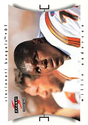 1997 Score #50 Willie Anderson Cincinnati Bengals - Image 1 of 2