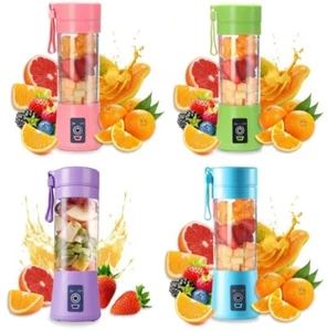 Travel, Office USB Blender Juicer Cup Smoothies Mixer Fruit Machine Rechargeable - Picture 1 of 9