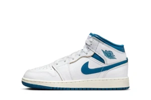 AIR JORDAN GS 1 MID SE BIG KIDS BASKETBALL SHOES #FN7432 141 - Picture 1 of 5