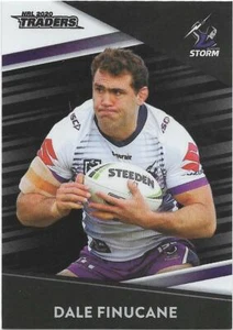 2020 Nrl Traders Platinum Parallel (PS065) Dale FINUCANE Storm - Picture 1 of 1