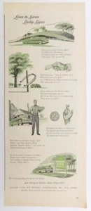 "Vintage Druck Ad 1947 Life Magazine Quäker Staat Motoröl Lucky 5-1/2"" x 14" - Bild 1 von 1