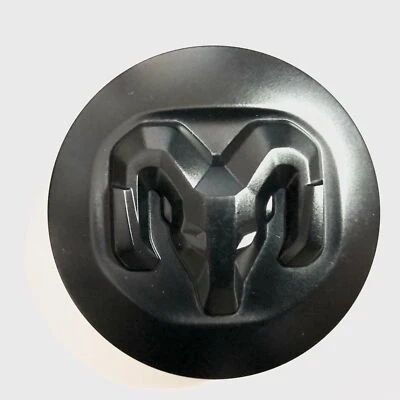 单个原始设备制造商哑光黑色中心盖适用于2018-2019 Ram 1500 6KF18TRMAA — 第 1/4 张图片