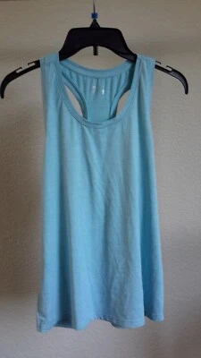 Jockey Women's Size M Racerback Tank Top Lounge  Active Wear Blue Pre-owned - Image 1 of 4