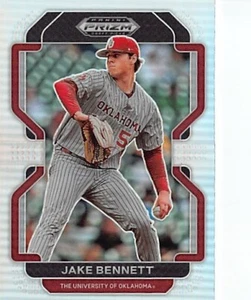Selecciones del draft Panini Prizm 2022 Prizms plata #45 Jake Bennett p2s-32675 - Imagen 1 de 2