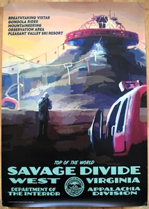 Fallout 76 RARE PS4 XBOX ONE 59cm x 84cm Promo Poster #1 - Bild 1 von 1