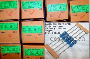 5 pezzi 47 Ohm 2W 1% Resistenze a strato metallico ROYAL OHM MF02S 47Ohm 2W - Imagen 1 de 1