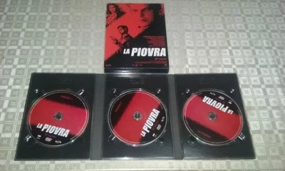 COFANETTO 2 DVD LA PIOVRA stagione 2 SECONDA SERIE con Michele Placido perfetto  - Immagine 1 di 2