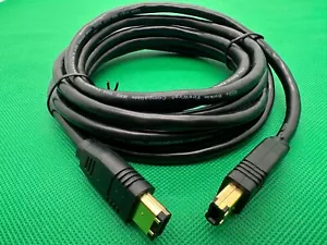 Belkin FireWire 1394 6-Pin Male to Male Cable IEEE1394 6P M/M Cord 480Mbps 3M - Picture 1 of 2