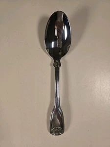Reed & Barton Colonial Shell II Serving Spoon Stainless 8 3/4" Flatware - Picture 1 of 3